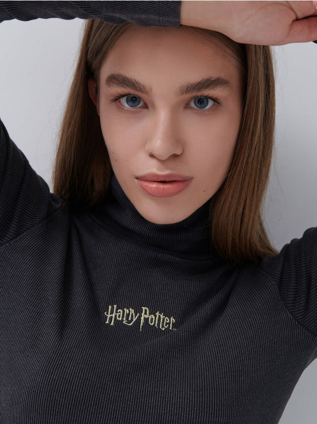 Дамска блуза Harry Potter - тъмносиво - 7915I-90X - HOUSE