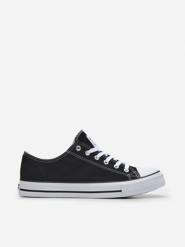 Sneakers aus Canvas - schwarz - 8011D-99X - HOUSE