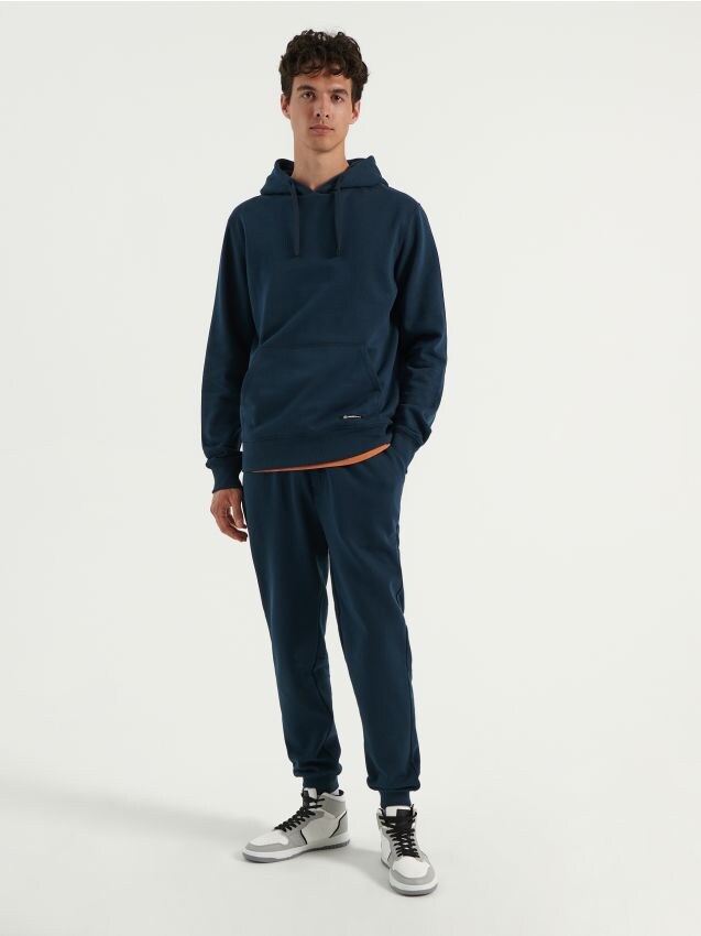 Športne jogger hlače Basic - navy - HOUSE