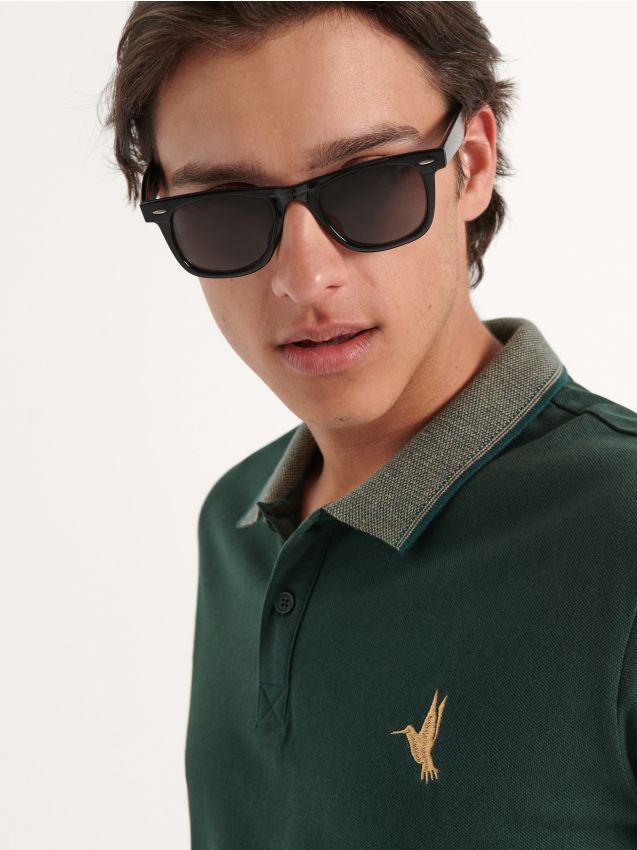 Polo krekls - steel green - HOUSE