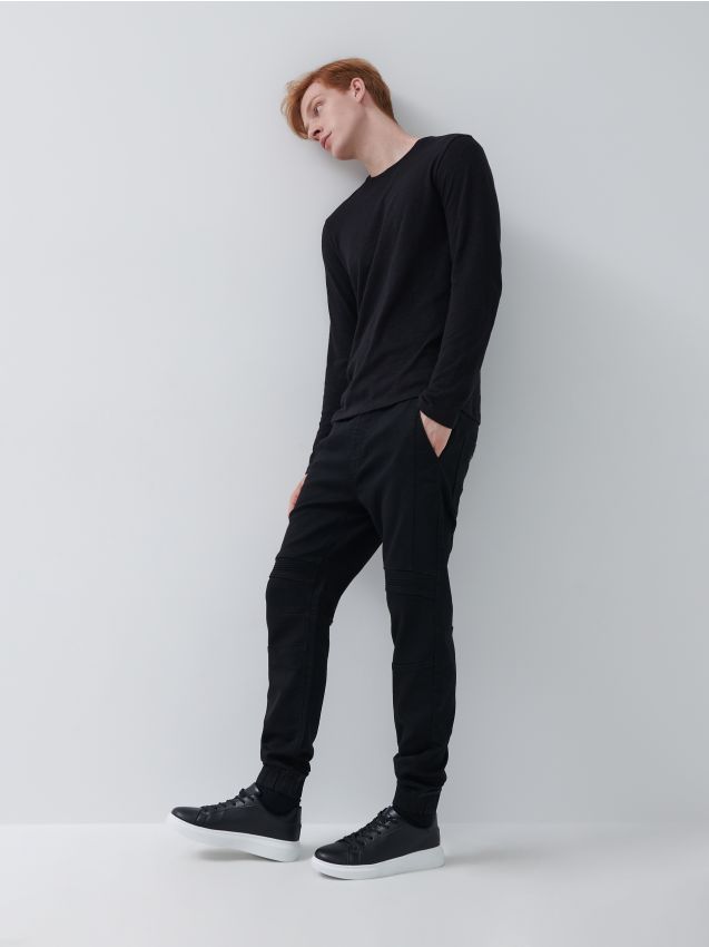 Farmer jogger - fekete - 8772H-99J - HOUSE