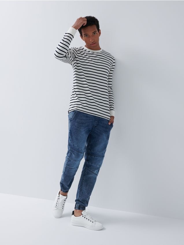 Džinsu bikses-džogeri - blue jeans - 8784H-55J - HOUSE