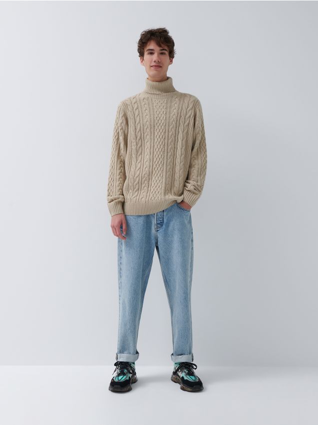 Vintage farmer dad fit - kék - 8787H-50J - HOUSE