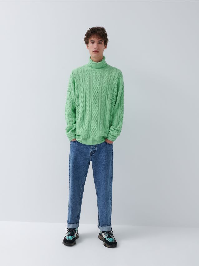 Vintage teksad dad fit - blue jeans - 8787H-55J - HOUSE