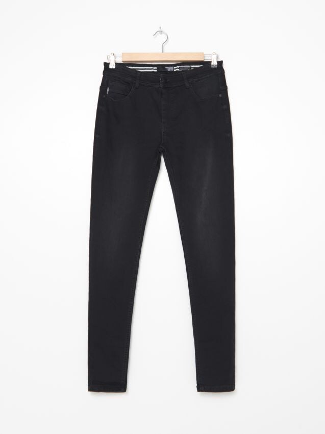 Distressed skinny fit jeans - black - 9251A-99J - HOUSE
