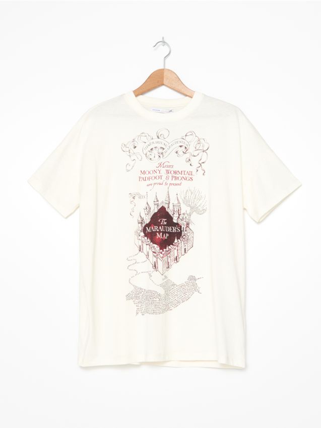 Marškinėliai Harry Potter - cream - 9281A-01X - HOUSE