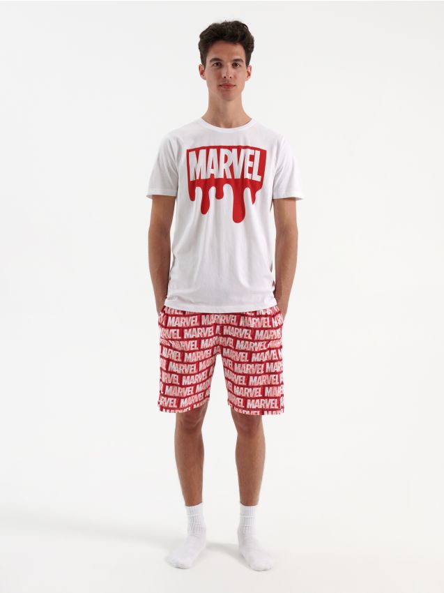 Pizsamaszett Marvel - fehér - HOUSE