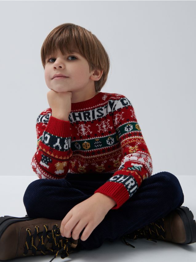 CHILDREN`S SWEATER - многоцветен - 9418L-MLC - HOUSE