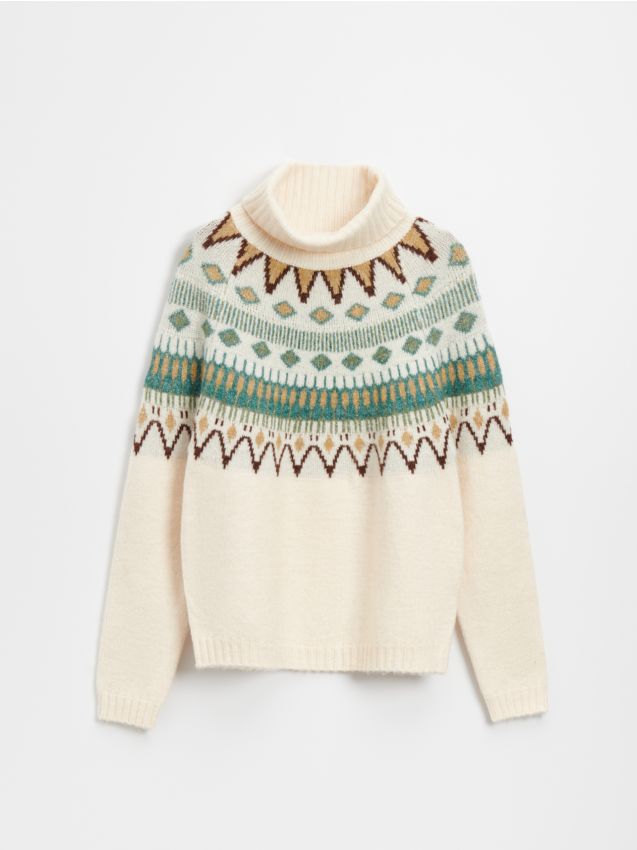 Maglione dolcevita - nude - HOUSE