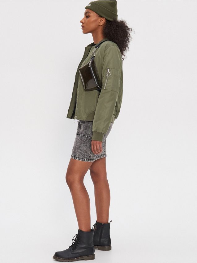 Kurtka bomber - khaki - XD767-87X - HOUSE