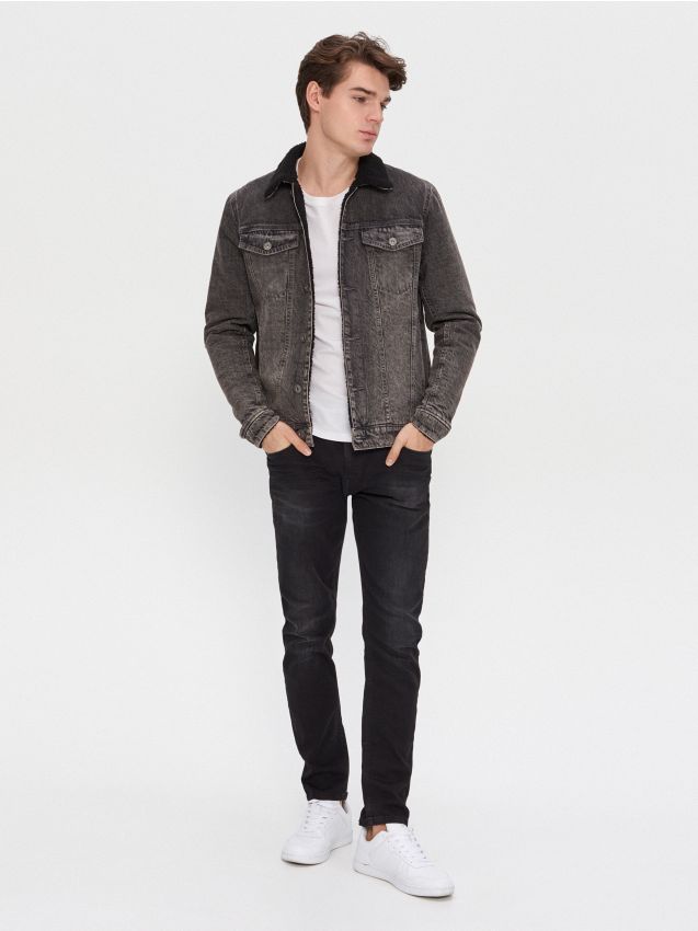 Jeanshose Slim Fit - schwarz - XL174-99J - HOUSE