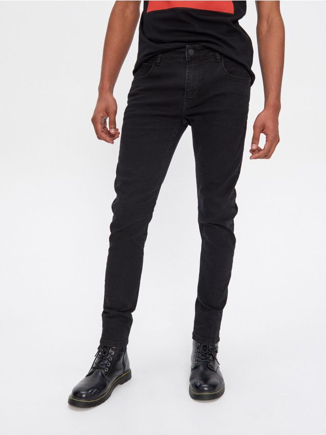 Jeansy skinny - czarny - XL179-99J - HOUSE
