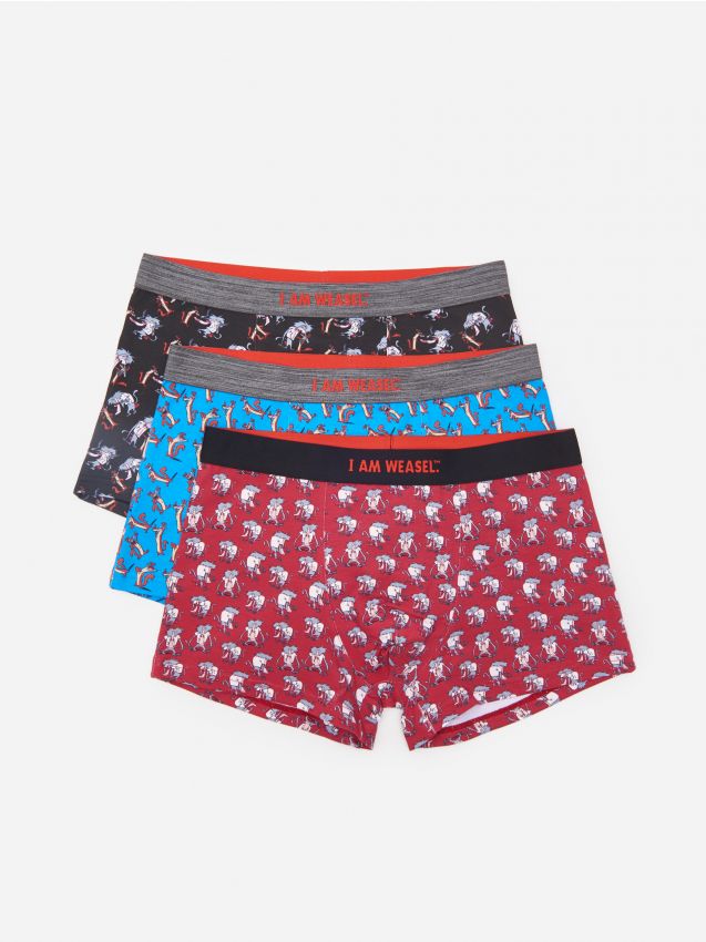 Set de 3 perechi de boxeri I Am Weasel - multicolor - XP884-MLC - HOUSE