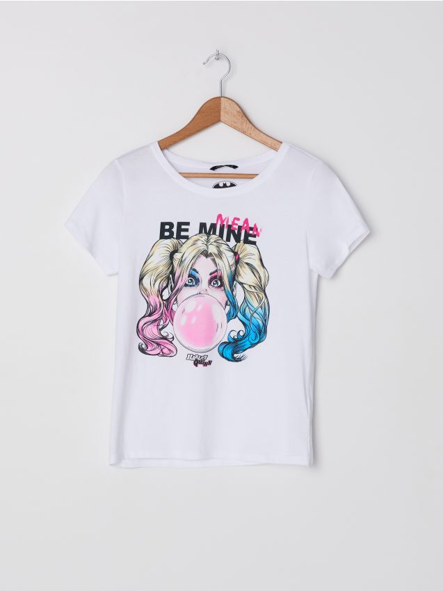T-krekls Harley Quinn - balts - YE886-00X - HOUSE