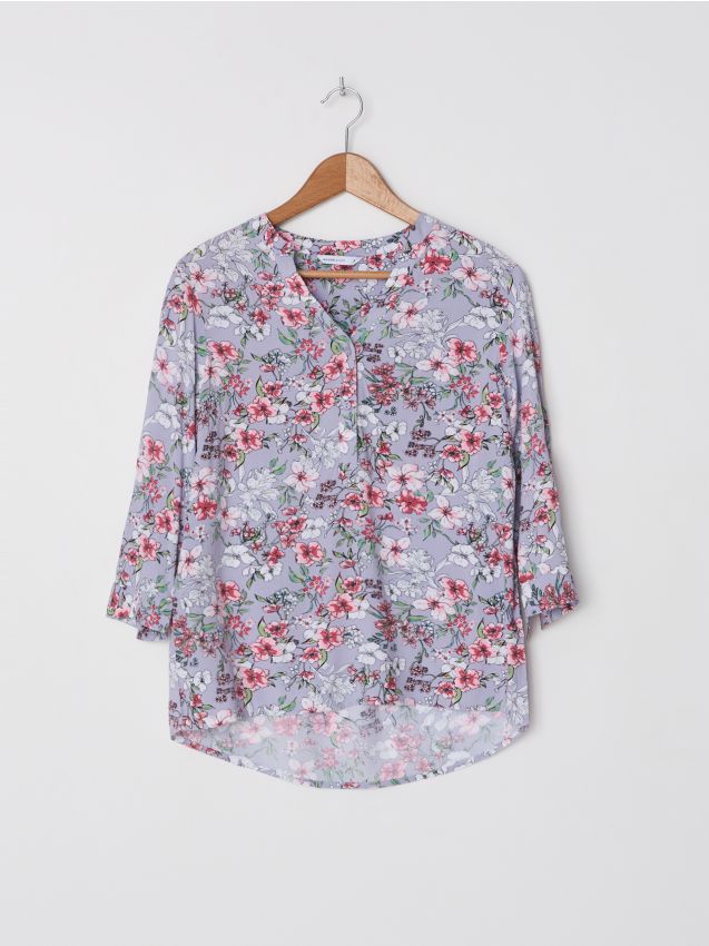 Damen bluse - bunt - YF643-MLC - HOUSE