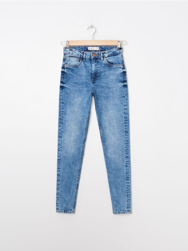 Džinsai skinny - mėlyna - YH018-55J - HOUSE