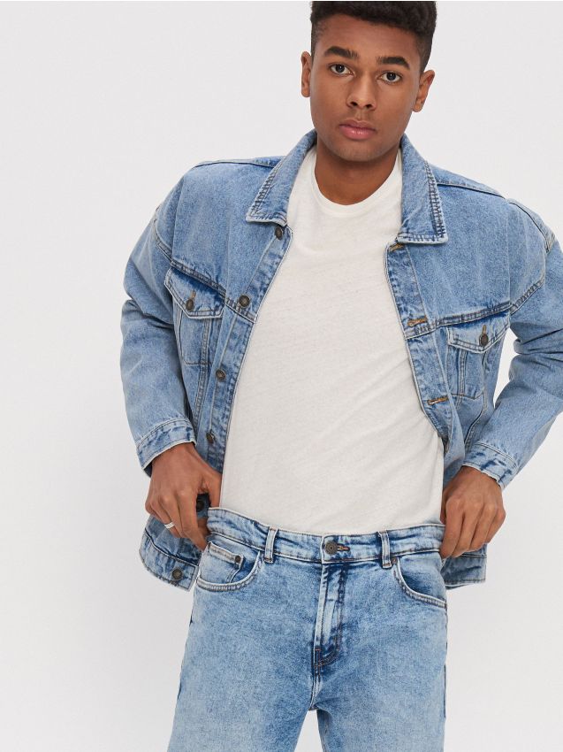 Denim jacket - blue - YI383-55J - HOUSE