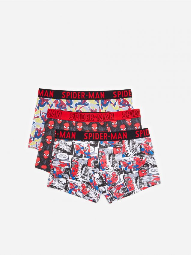 3 Spider-Man boxer - többszínű - YJ411-MLC - HOUSE