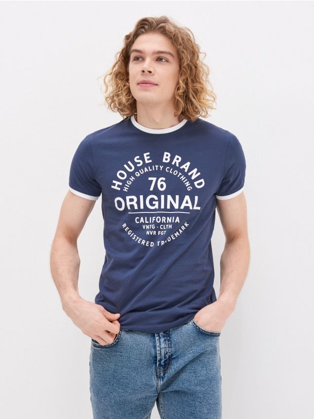House T-shirt - blue - YJ527-95X - HOUSE