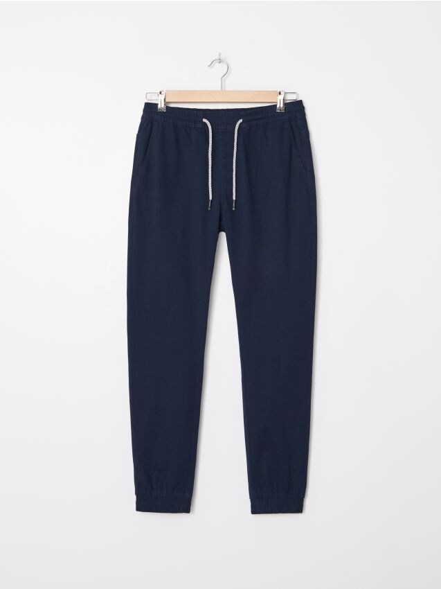 Basic jogger hlače - mornarsko plava - YY322-59X - HOUSE