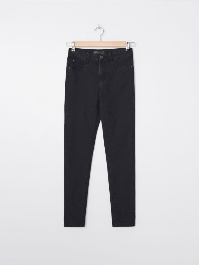 Priliehavé džínsy SKINNY FIT - čierna - ZF943-99J - HOUSE