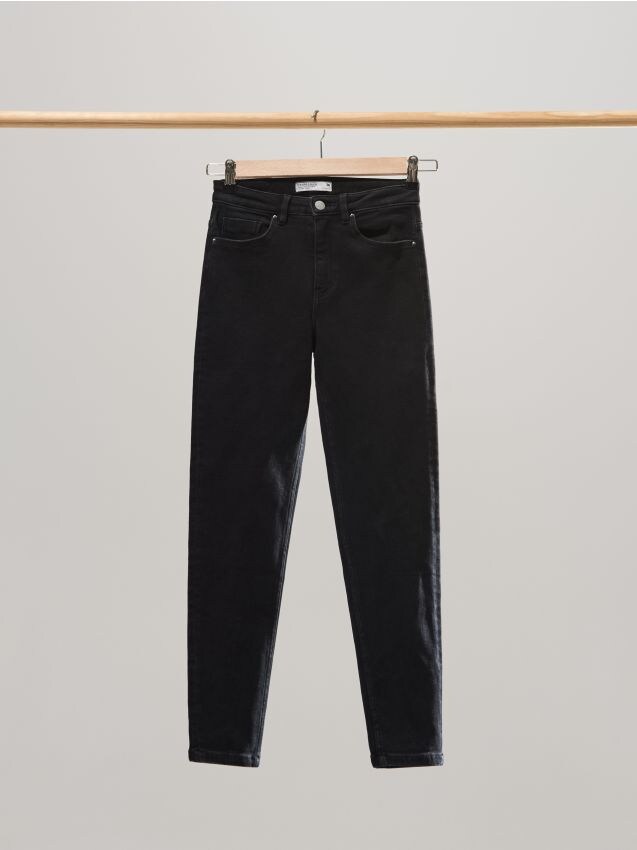 Jeansy skinny - czarny - ZF945-99J - HOUSE