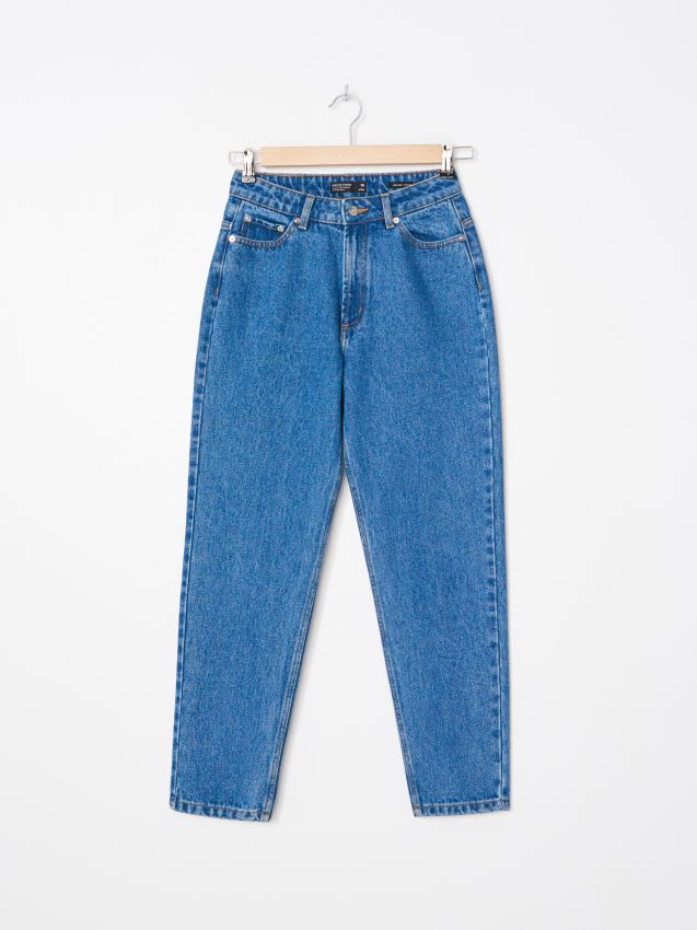 Dámské jeans kalhoty - modrá - ZF951-57J - HOUSE