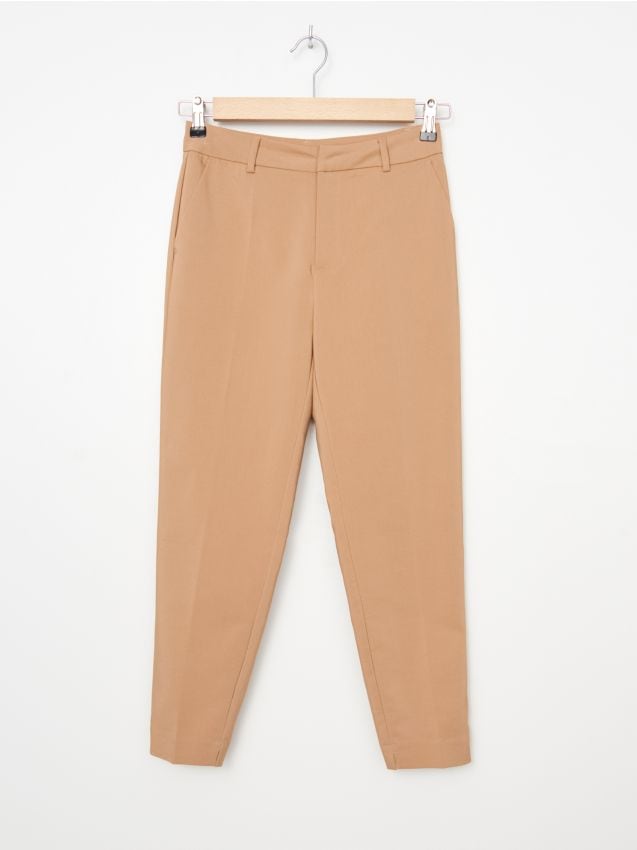 LADIES` TROUSERS - bež - ZF954-08X - HOUSE