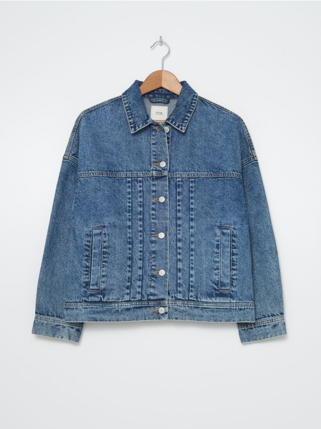 LADIES` JACKET - blue jeans - ZG183-55J - HOUSE
