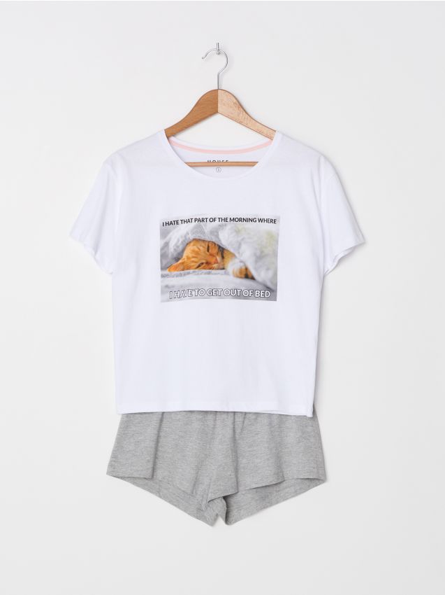 Pijamale cu imprimeu - multicolor - ZH997-MLC - HOUSE