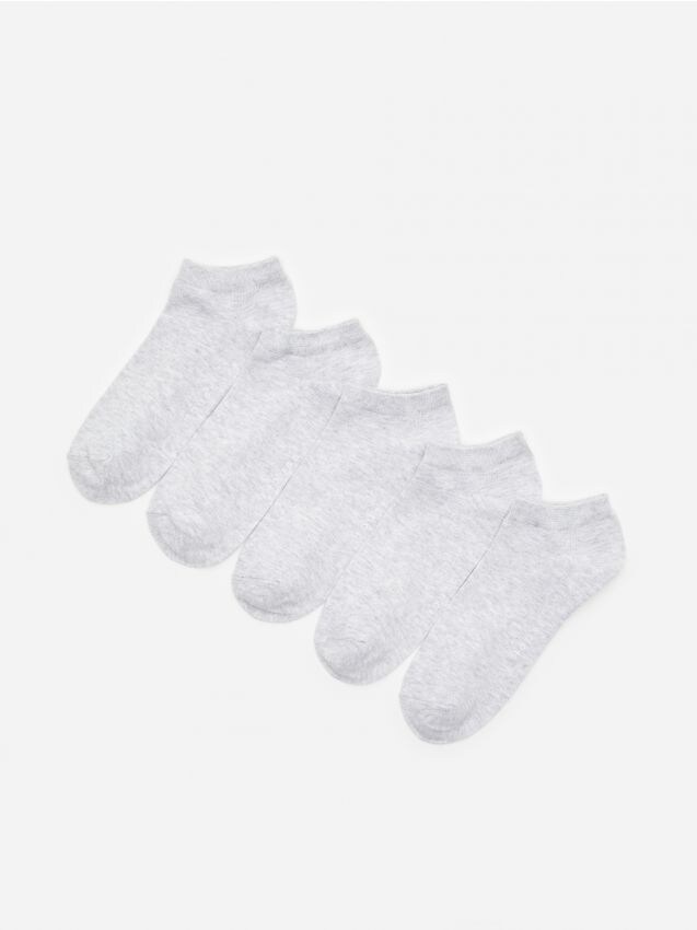 Basic socks 5 pack - light grey - ZJ286-09X - HOUSE