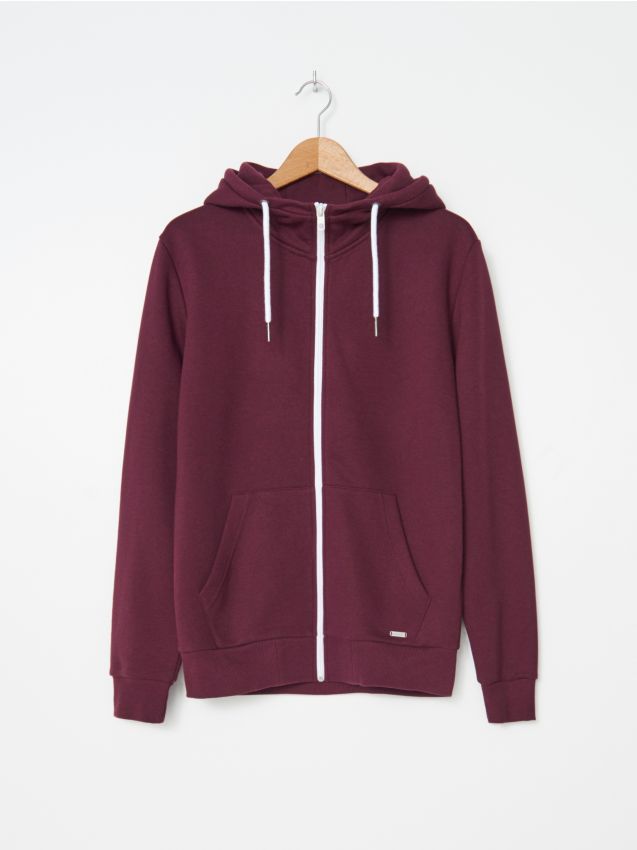 MEN`S JOGGING TOP - буряковий - ZJ667-83X - HOUSE