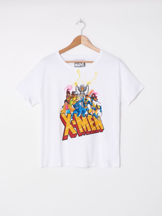 T-krekls ar apdruku X-Men - balts - ZK015-00X - HOUSE