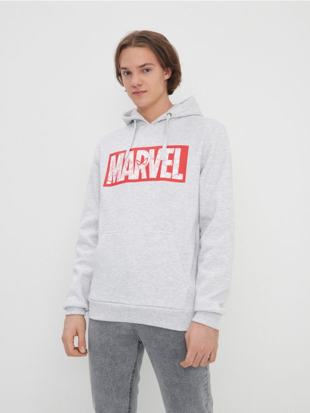Худи Marvel - light grey - HOUSE
