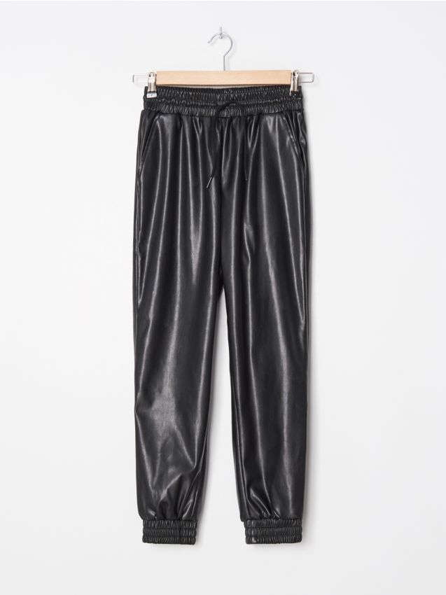 LADIES` TROUSERS - melns - ZO012-99J - HOUSE