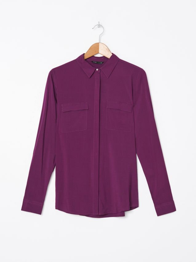 LADIES` SHIRT - lilla - ZV652-44X - HOUSE