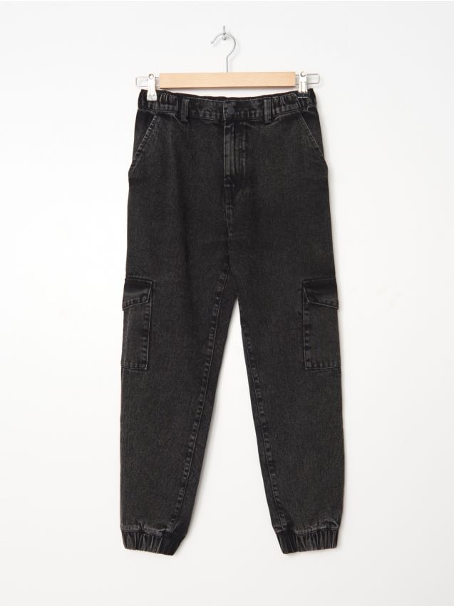 Farmer cargo jogger nadrág - fekete - ZW477-99J - HOUSE