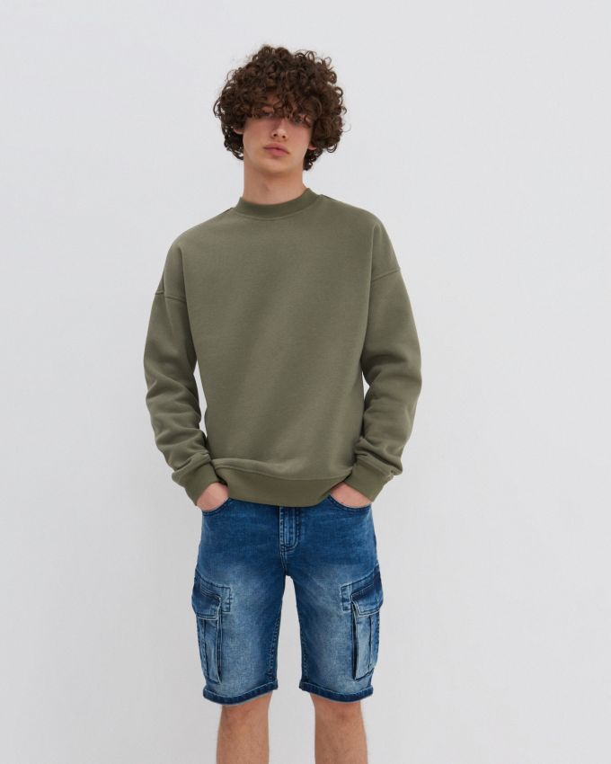 Džinsa šorti - blue jeans - ZW963-55J - HOUSE