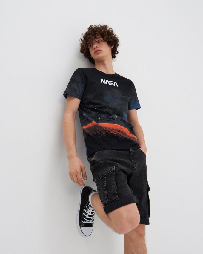 MEN`S SHORTS - črna - ZW963-99J - HOUSE