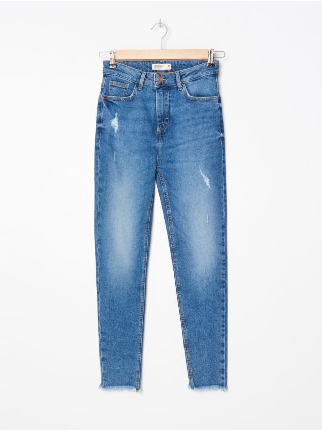 Džinsai skinny - blue jeans - ZY538-55J - HOUSE