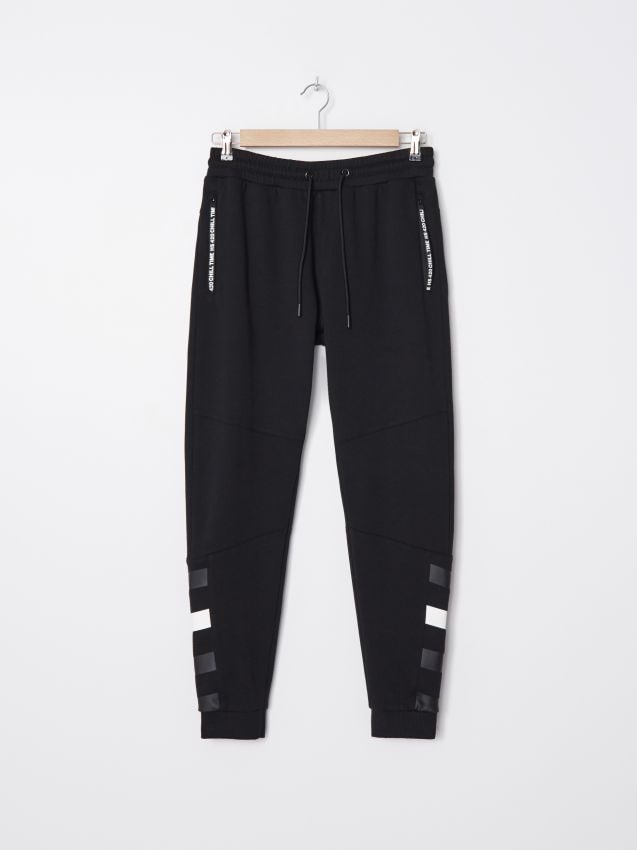 MEN`S TROUSERS - čierna - ZY674-99X - HOUSE