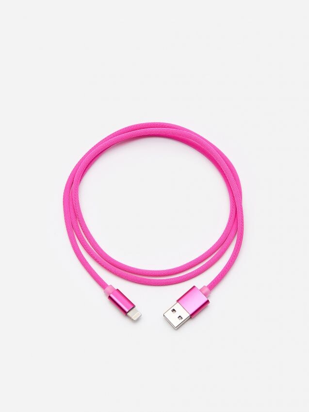 USB kábel - rózsaszín - ZY680-43X - HOUSE