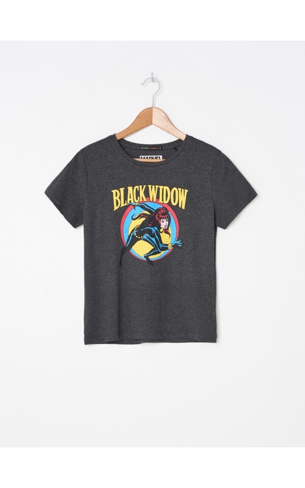 T shirt Z Nadrukiem Black Widow HOUSE 1393A 90M