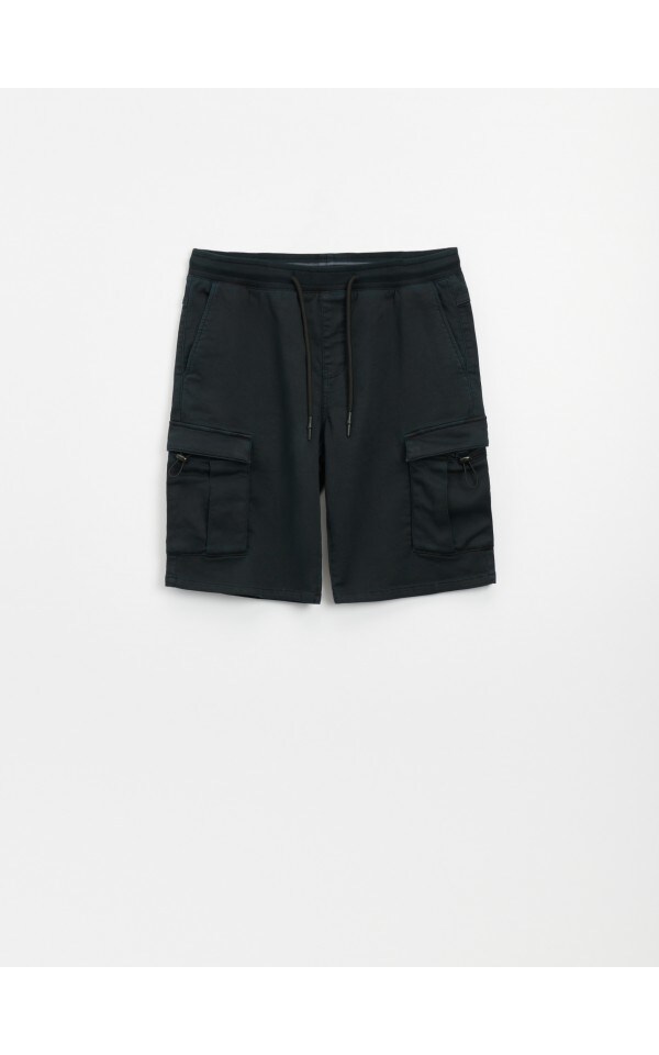 Szorty z kieszeniami cargo Basic - HOUSE - 2262M-99X