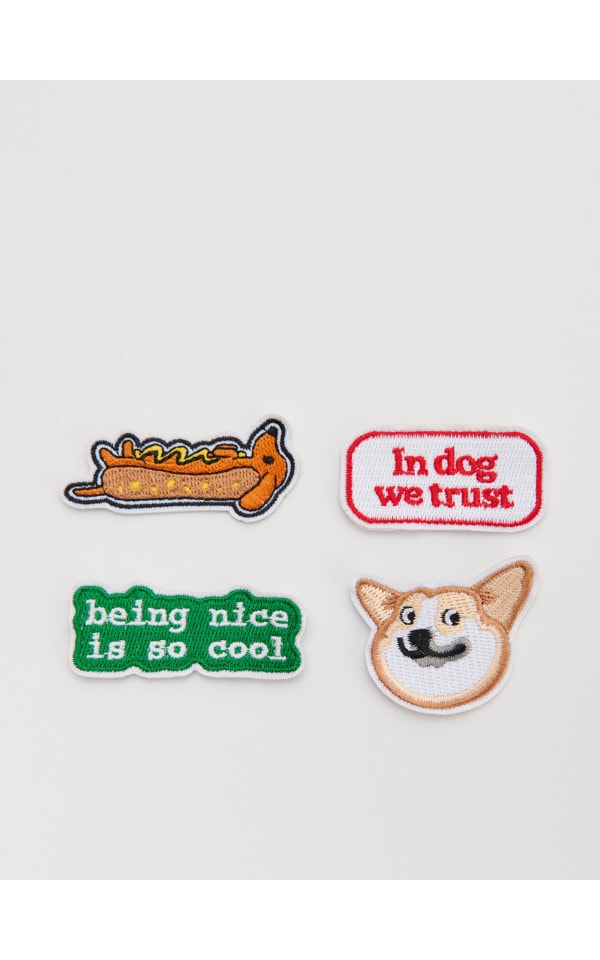 Zestaw naszywek Corgi HOUSE 435FM MLC