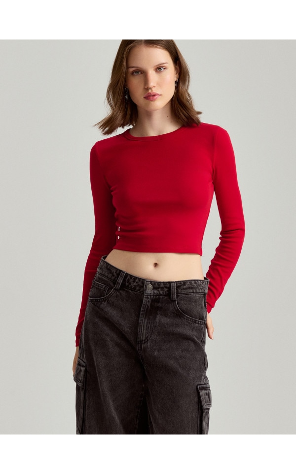 SLY｜OVERDYE COMPACT CROP TOPS-BE | Rakuten Fashion(楽天