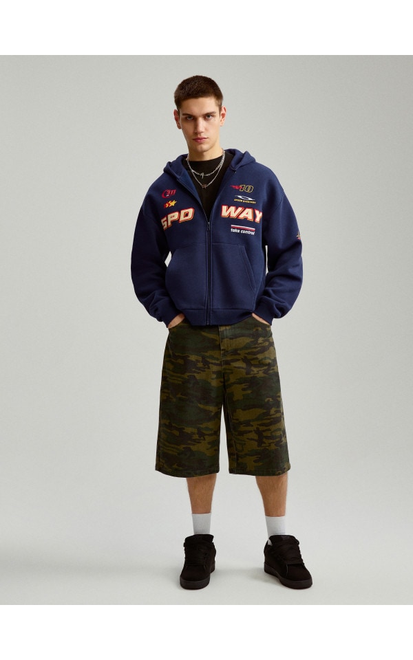 【MEDIA82】 Beads Camo Flared jersey pants MEDIA82XSUGASCOOP Beads Camo Flared jersey pants (MEDIA82XSUGASCOOP) - 감도