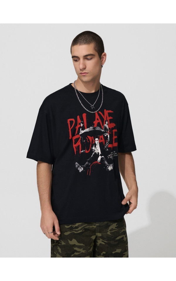 Tricou cu imprimeu Palaye Royale Culoare negru - HOUSE - 102GG-99X