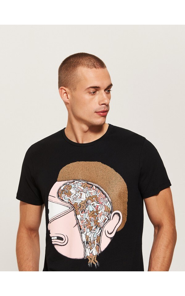 Tricou Cu Imprimeu Rick And Morty House Ul627 99x