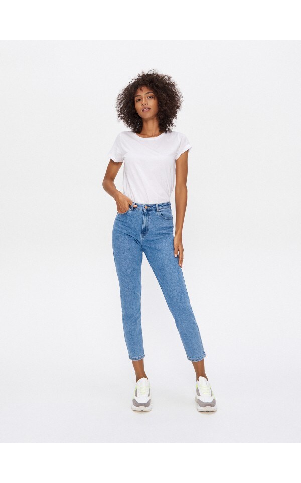 burst celestial program Blugi Mom jeans, HOUSE, XN046-55J